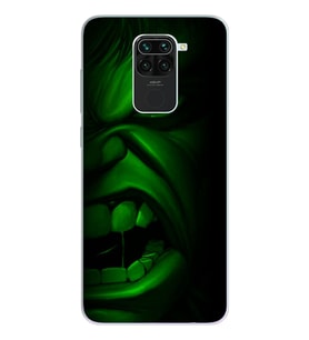 Hulk Tasarım Süper Şeffaf Silikon Telefon Kılıfı Xiomai Redmi Note 9