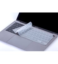 Laptop MacBook Air 13inc Klavye Koruyucu A1932 2018/2019 Uyumlu Türkçe Baskılı (Renksiz)
