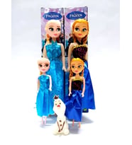 Karlar Ülkesi Elsa Ve Anna 4lü Et Bebek Set + Hediye