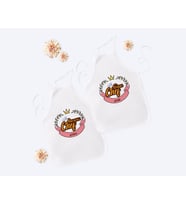 BK Gift Kişiye Özel İkili Yakışıklı ve Güzel Chef Beyaz Mutfak Önlüğü Seti-4