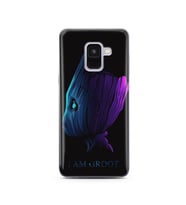 Baby Groot Tasarım Süper Şeffaf Silikon Telefon Kılıfı Samsung A8 (2018)  