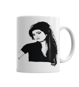 Amy Winehouse Kupa Bardak Porselen