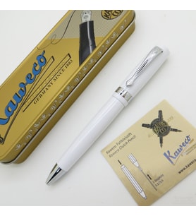 Kaweco 10000171 Student Tükenmez Kalem Beyaz  İsme Özel Kalem