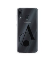 Samsung A30 Harf Tasarımlı Telefon Kılıfı A-Harfi 