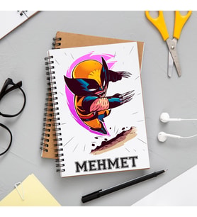 Marvel X-MAn Defteri Kişiye Özel