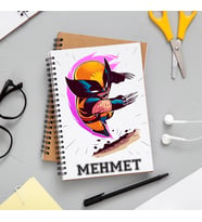 Marvel X-MAn Defteri Kişiye Özel