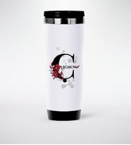 BK Gift Kişiye Özel Ç Baş Harf Ve İsimli Çelik Termos Bardak