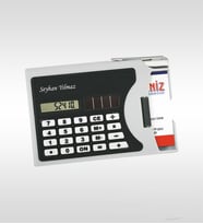 BK Gift Kişiye Özel 2410 Hesap Makinalı & Kalemli Kartvizitlik