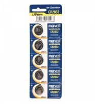 Maxell CR 2032 3v Lityum Para Pili 5'li Saat Pili Düğme Pil