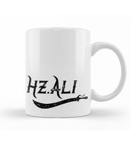 Hz Ali Alevi  Zülfikar  Kupa Bardak Porselen