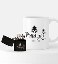 BK Gift Kişiye Özel Psikiyatr Temalı Çakmak ve Kupa Seti - 1