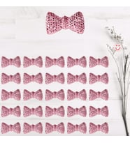 Polyester Papyon Fiyonk, 2,0 x 1,0 cm - 25 Adet - PEMBE (STD)