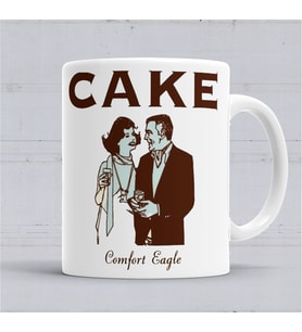 Cake Comfort Eagle Kupa Bardak Porselen