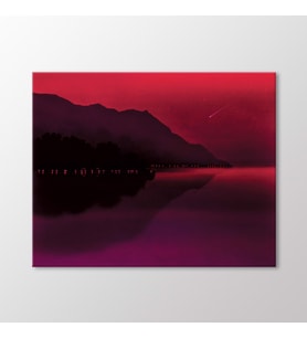 Arty Tablo Kutup Işıkları Tablo (Karışık)