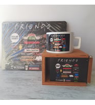 Friends Dizisi Özel Tasarım Kutulu Kupa Ve Kendin Yap Fotoğraf Albümü Seti