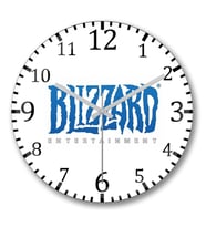 Blizzard Duvar Saati Bombeli Gercek Cam