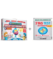 Dikkati Güçlendirme Seti 3 Yaş + Görsel Dikkat Testi