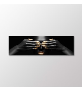 Arty Tablo Afrikalı Kadın Tablo (Karışık)