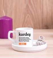 Kardeş Kelime Anlamı Concept Türk Kahvesi Fincanı