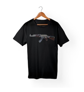 Cs Go Çocuk Siyah Tişört