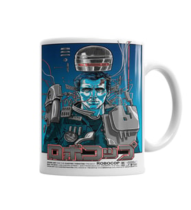 Robocop Transformation Kupa Bardak Porselen