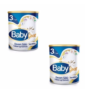 Baby Goat 3 Keçi Sütü Maması 400gr 2 Adet