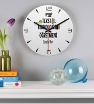 Tekstil Teknolojisi Öğretmeni Duvar Saati