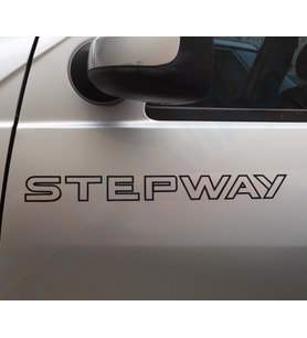 Stepway Araba Sticker Etiket Yapıştırma