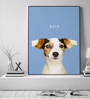 BK Gift Kişiye Özel Evcil Dost Kanvas Tablo 70x100cm-1