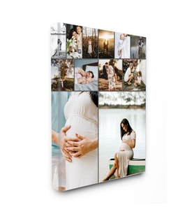 Kişiye Özel 50x60 cm 12 Fotoğraflı Kolaj Canvas Tablo