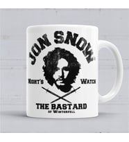 Jon Snow Night Watch Kupa Bardak Porselen