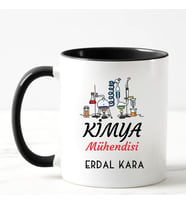 Kimya Mühendisi Kupa Bardağı Siyah
