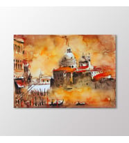 Arty Tablo Suluboya Venedik Tablo (Karışık)