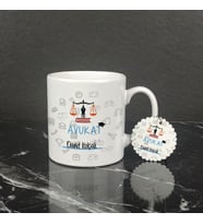Avukat Kupa Bardak ve Anahtarlık Set 002