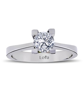 Lova G Renk 0,71 Karat Pırlanta Tektaş Yüzük - 1020008
