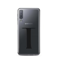 Samsung A7 (2018) Harf Tasarımlı Telefon Kılıfı T-Harfi 
