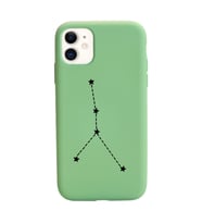 Koç Burcu (Aries) Yıldız Haritası Tasarımlı Kılıf iPhone 11 