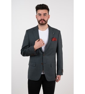 Sir 4 Drop Tek Çeket (Yeşil)