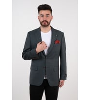 Sir 4 Drop Tek Çeket (Yeşil)