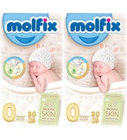 Molfix Bebek Bezi Ekonomik Beden:0 (0-3Kg) Prematüre 60 Adet