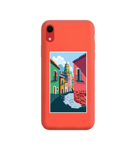 Turuncu Lansman Kılıf iPhone XR