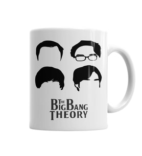 The Big Bang  Theory Kupa Bardak Porselen