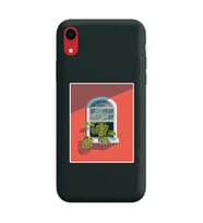 Siyah Lansman Telefon Kılıfı Iphone XR
