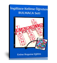 İngilizce Kelime Öğreten Bulmaca Kitap Seti (2 Kitap)