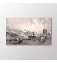 Arty Tablo Haliç Girişinden İstanbul Tablo (Karışık)