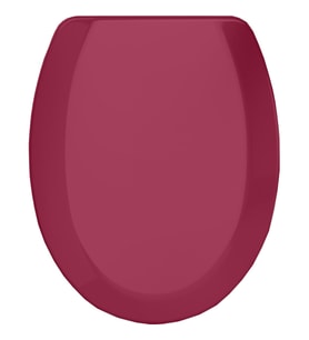 Rona Parlak Bordo Tisa ThermoPlast Standart Klozet Kapağı (Alttan Monte) 