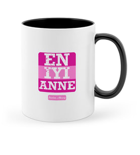BK Gift Kişiye Özel En İyi Anne Siyah Kupa Bardak  2