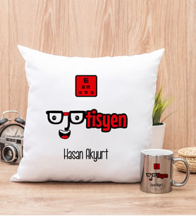 Optisyen Yastık ve Silver Kupa Bardak