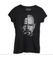 Breaking Bad - Who Knocks Walter White Siyah Kadın Tshirt