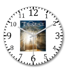 Theocracy Mirror of Souls Duvar Saati Bombeli Gercek Cam